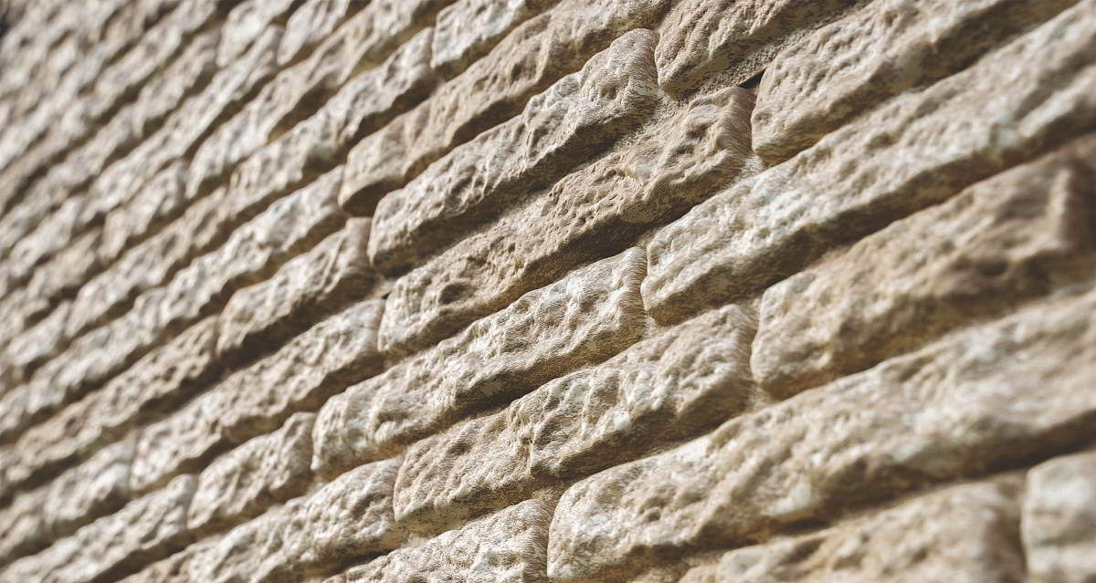 Панель Ю-ПЛАСТ Стоун-Хаус Кварцит Светло-бежевый