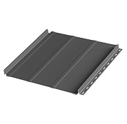 Фальцевая панель AQUACLICK Силуэт-2 PE Matt (Zn180) 0,5мм Rooftop Бархат RAL7016 с подгибом / без подгиба