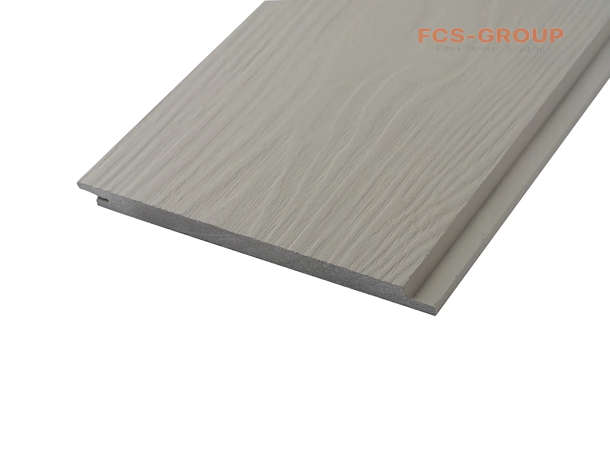 Фиброцементный сайдинг FCS Wood Click (шип-паз) 3000*190*10мм F52